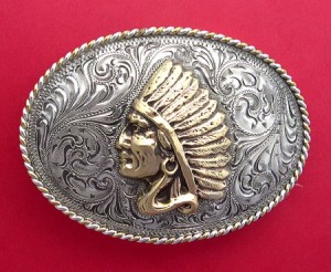 Silver King Buckle