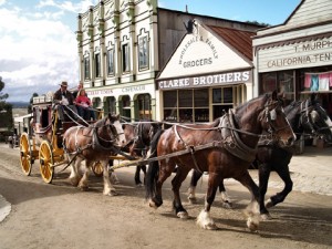 Stagecoach With Horses